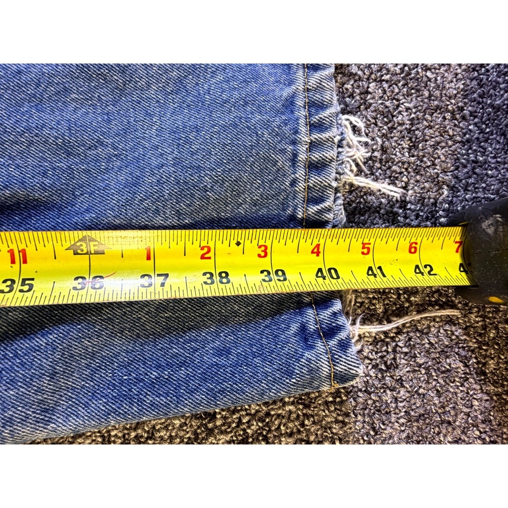 Polo Ralph Lauren Jeans Mens 34x30 Blue Denim Cotton Medium Wash Straight Leg - Picture 12 of 15
